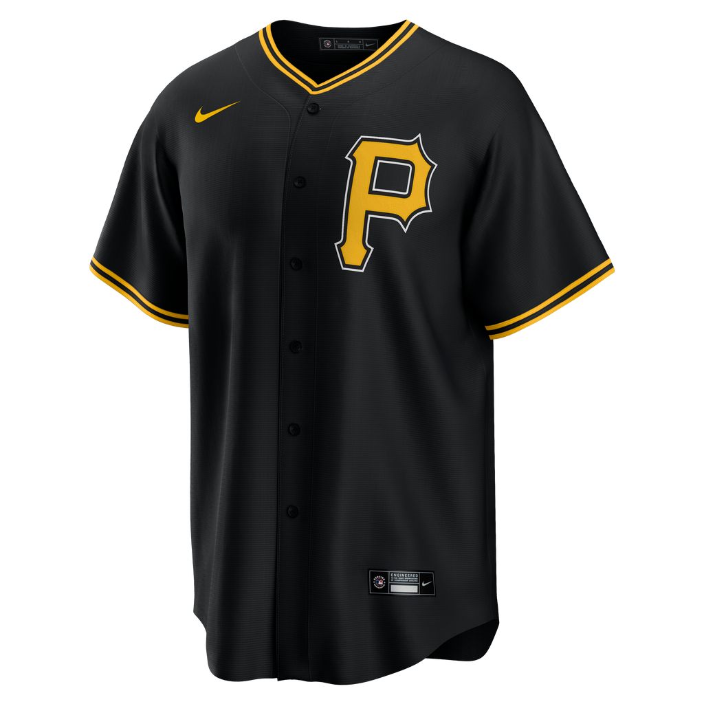 Men's Pittsburgh Pirates Nike White Home Replica Team Jersey