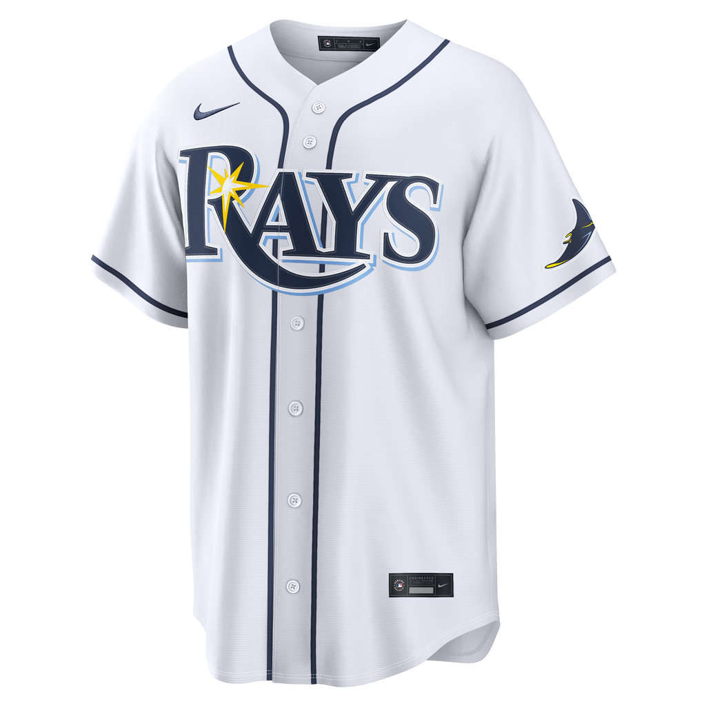 Men's Tampa Bay Rays Nike White Home Stadium Custom Jersey