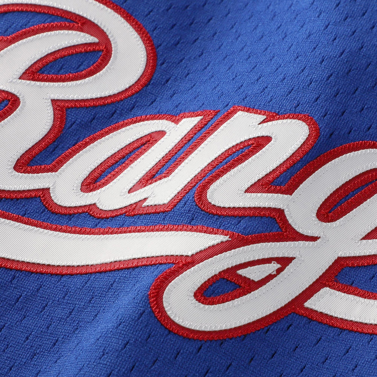 Men's Texas Rangers Nolan Ryan Mitchell & Ness Royal Big & Tall Cooperstown Mesh Batting Practice Jersey