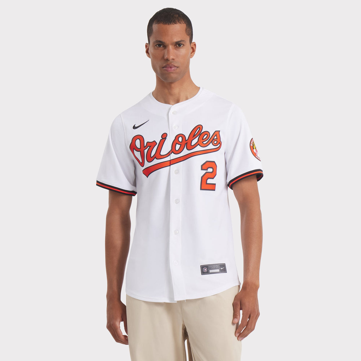Men's Baltimore Orioles Gunnar Henderson Nike Black Alternate Limited Player Jersey