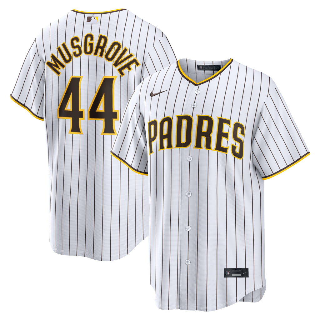 Men's San Diego Padres Joe Musgrove Nike White Home Replica Jersey